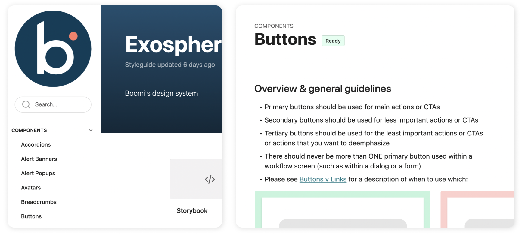 Component documentation example